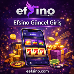 Efsino güncel giriş adresi mobil cihaz üzerinden slot oyunları ile erişim görseli