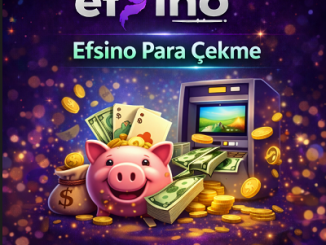 Efsino para çekme işlemleri görseli, ATM ve kazanç simgeleri