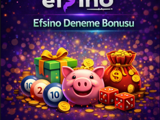 Efsino Deneme Bonusu bannerı – ücretsiz bonus, slot oyunları ve promosyon temalı görsel.