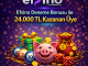 Efsino deneme bonusu kullanarak 24.000 TL kazanan üyeyi temsil eden casino kazanç görseli.